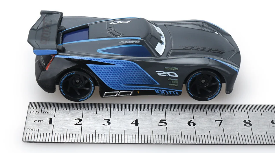 Disney Pixar Cars 2 3 Lightning 40 стиль Mcqueen Mater Jackson Storm Ramirez 1:55 литой автомобиль металлический сплав мальчик детские игрушки подарок