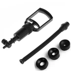 Насос для пениса, интимные игрушки для мужчин, силиконовый удлинитель пениса аксессуары для тренеров, ручка-насос, поршень, сменная насадка