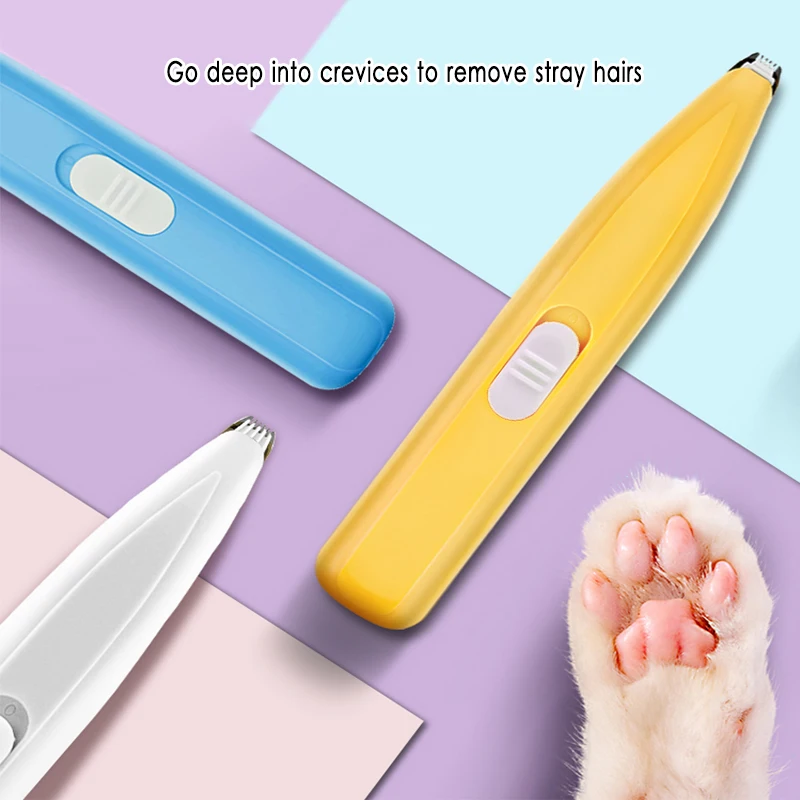 

MAMY PETS Cat Shaved Feet Mute Dog Hair Trimmer Pet Grooming Foot Hair Clippers Professional Charging Hair Clipper Pet Supplies