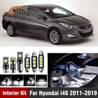 Canbus светодиодные лампочки для Hyundai i40, 2011, 2012, 2013, 2014, 2015, 2016, 2017, 2018, 2019, 16 шт.
