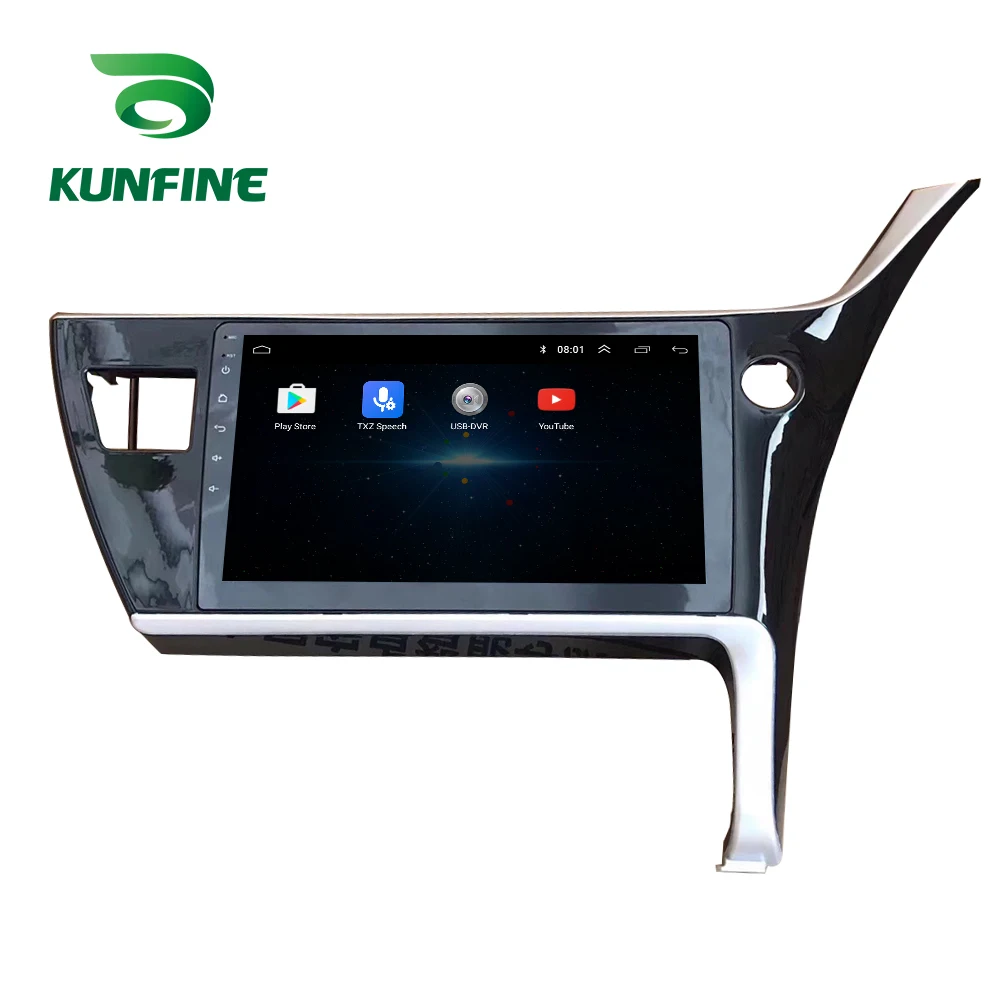 

Octa Core Android 10.0 Car DVD GPS Navigation Player Deckless Car Stereo For Toyota Corolla 2017 2018 RHD Radio Headunit