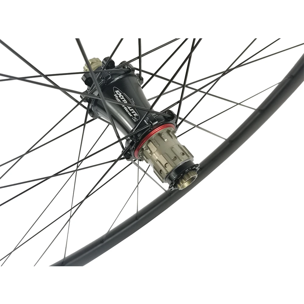 Ультралегкий бескамерный диск 29er 1020g XC MTB BOOST карбоновые колеса 24x24 мм