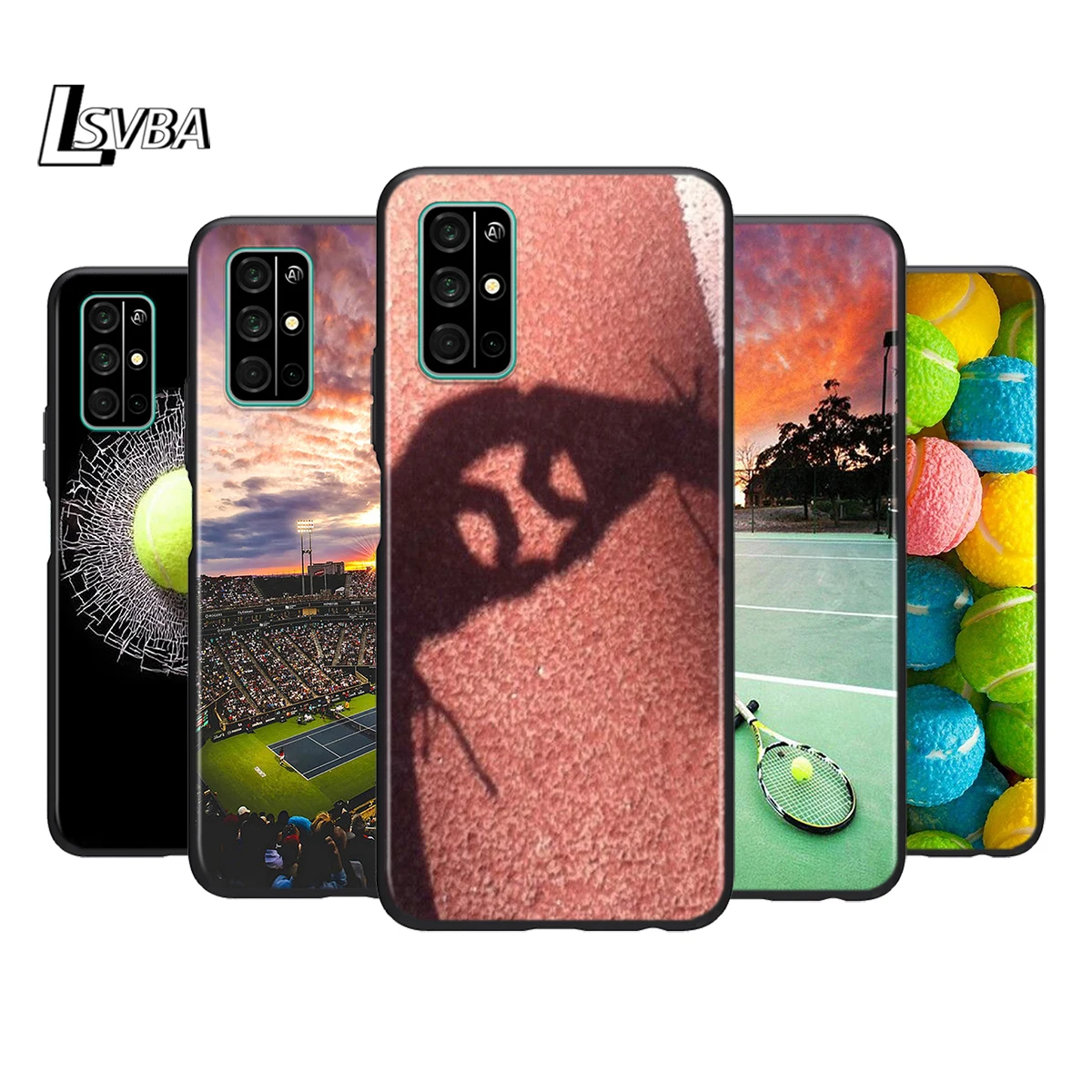 

Silicone Cover Tennis ball Sport For Honor 9 9X Lite 9S 9A 9C 8 8A Prime 8X MAX 20 30 7A 7C Pro Plus Phone Case
