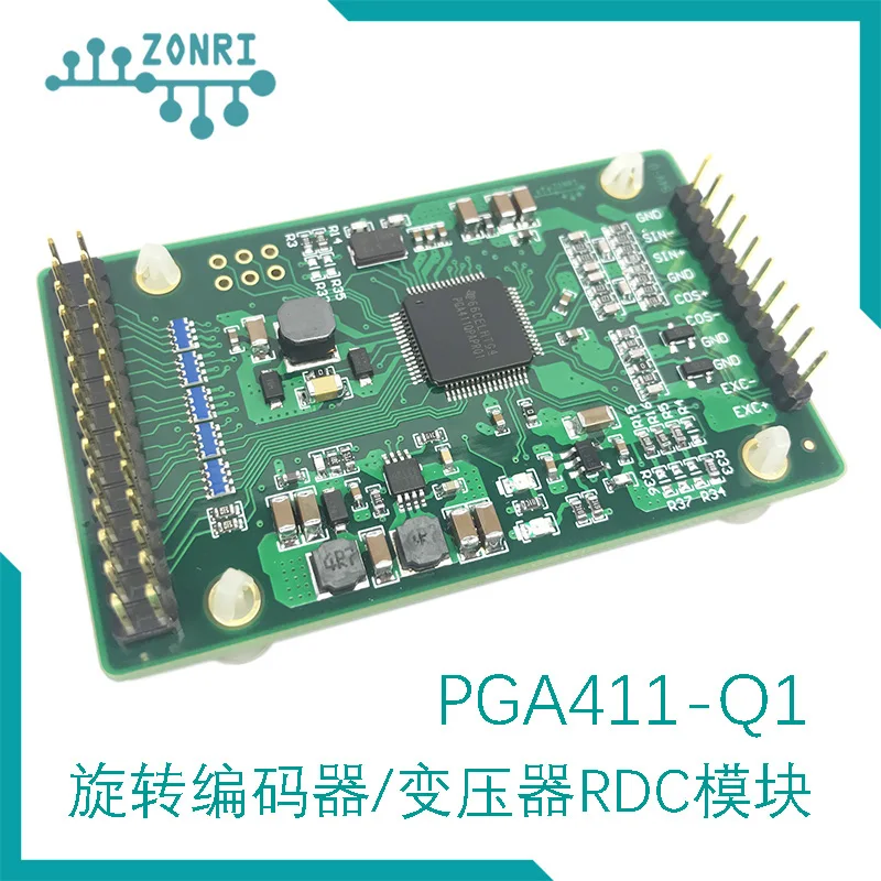 

PGA411-Q1/12Bit Rotary Transformer/encoder/RDC Angular Velocity Acquisition Module