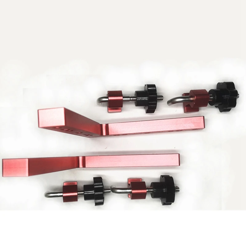 

6Pcs/Set 120x120Mm Square Ruler L Block Ruler 90 Degree Right Angle Positioning Panel Fixing Clip Woodworking Carpenter Tools
