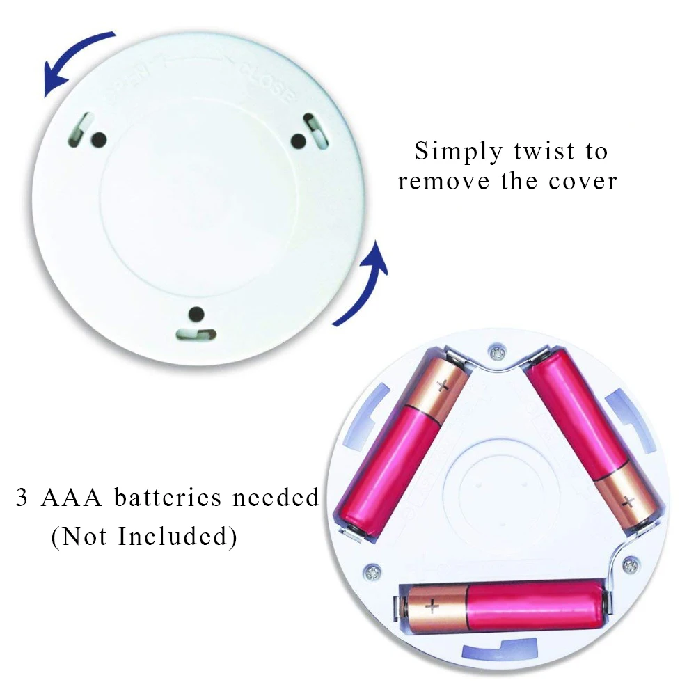 led motion sensor night light battery auto onoff induction lamp for household bedroom kitchen stairs cabinet wardrobe free global shipping