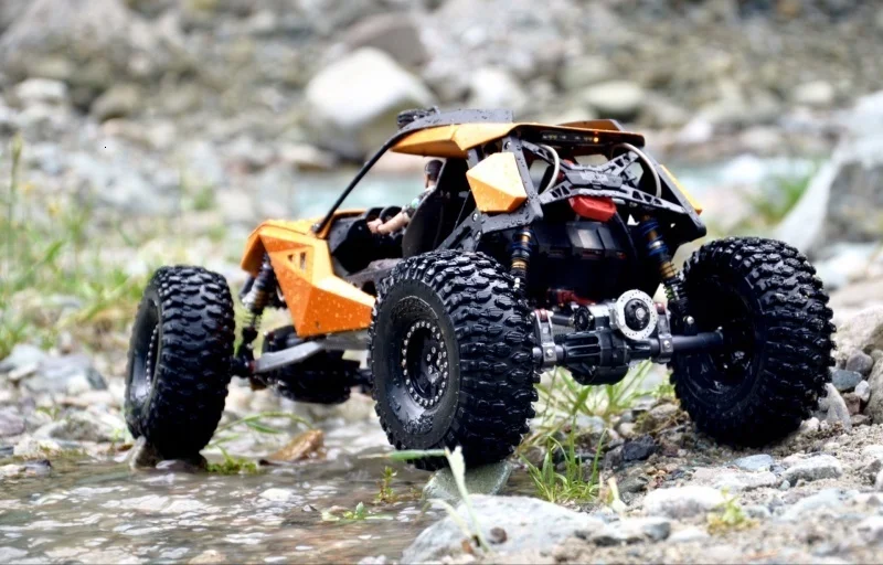 Капо ACE1 Рок Гусеничный 1/10 Радиоуправляемый автомобиль 2,4G 4CH 4WD сканеры 4x4 вождение автомобиля скалолазание автомобиля моделирование скалолазание производительность