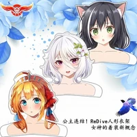 anime princess connect redive clothes hangers anime model toys household clothing store suit hanger model toys