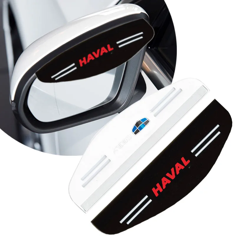 

2PC Car Universal Flexible Rearview Mirror Rainproof Eyebrow for Hyundai Tucson 2021 Accent I10 I20 Santa Fe Kona Getz Solaris