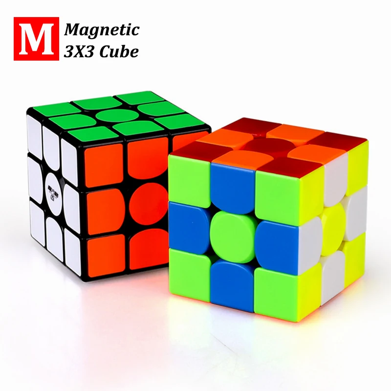 Qiyi Mofangge магический магнитный кубик 3x3 Кубики-головоломки для детей игрушка