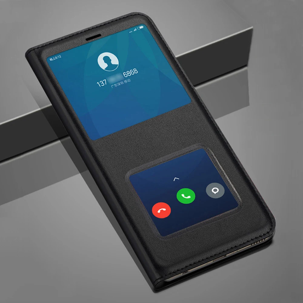 Кожаный чехол с откидной крышкой для телефона Xiaomi Mi A2 Lite MiA2 6X Redmi 6 Pro 6A 5 Plus Redmi6 Redmi5