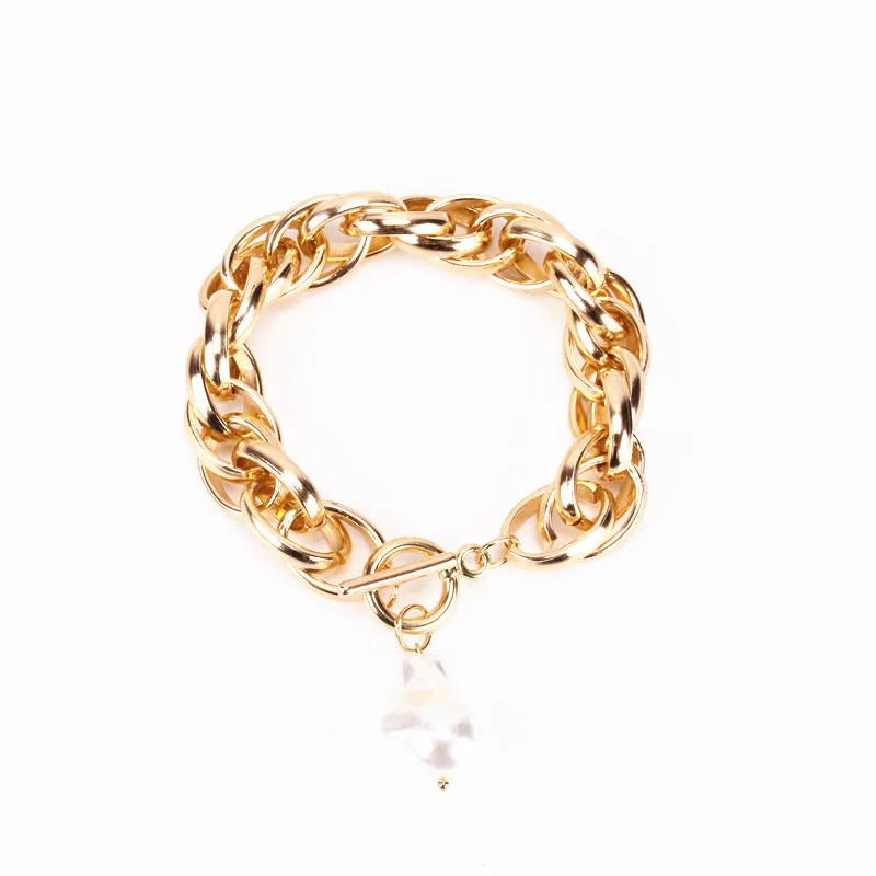 Новый жемчуг ювелирное изделие модное темпераментное Овальный цепь 'wild