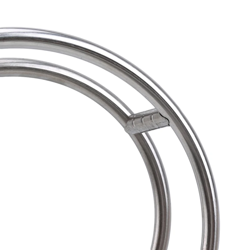 Толстая кухонная утварь многоцелевой из нержавеющей стали круглая полка для