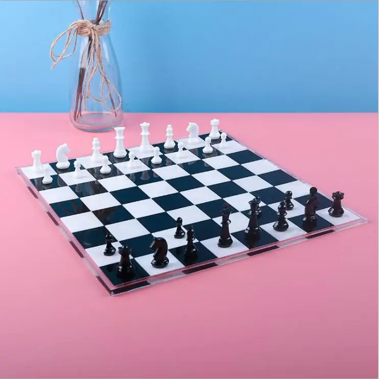 1 шт. Международная Шахматная шахматная доска сделай сам декоративная форма для