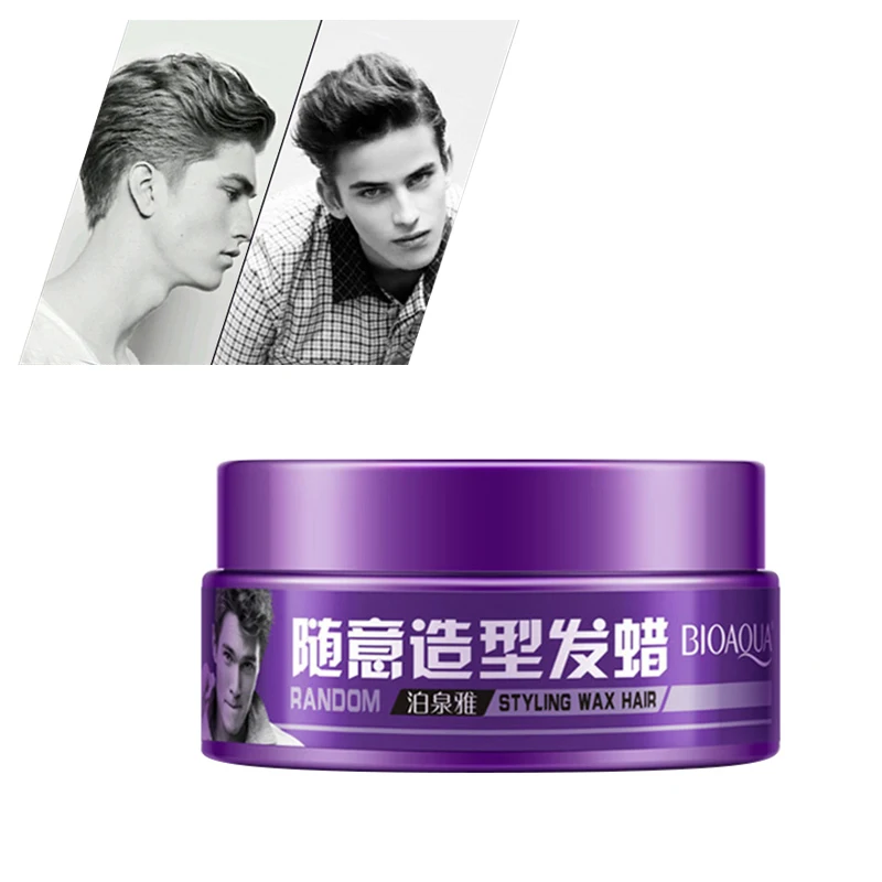 Гель помада для укладки волос мужчин глина грязевой воск матовый молдинговый