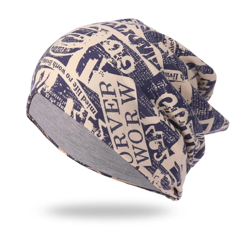 

Skullies Beanie Hats Cotton Women Man Beanie European American Spring Casual Skull Cap Cycling Windproof Knitted Hats TTM02