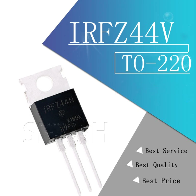10 шт IRFZ44V TO-220 IRFZ44VPBF TO220 IRFZ44 | Электронные компоненты и принадлежности