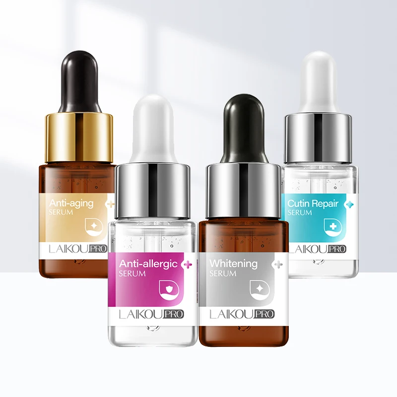 

Сыворотка для лица против морщин отбеливающая Антивозрастная ампульная эссенция для сужения пор увлажняющий крем для удаления следов от а...