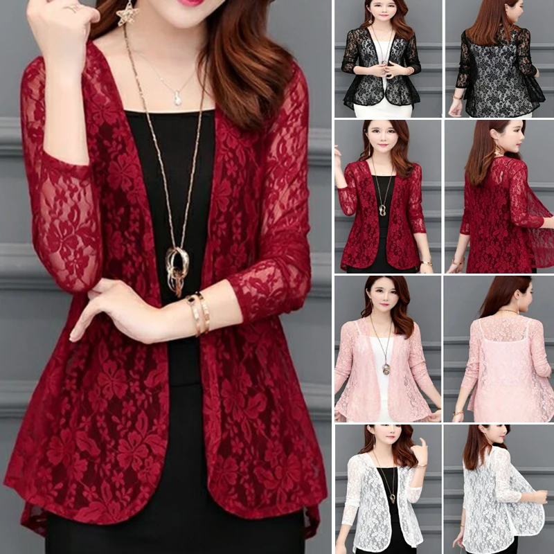 Женское летнее кимоно кардиган Солнцезащитная блузка бохо топы Пляжная