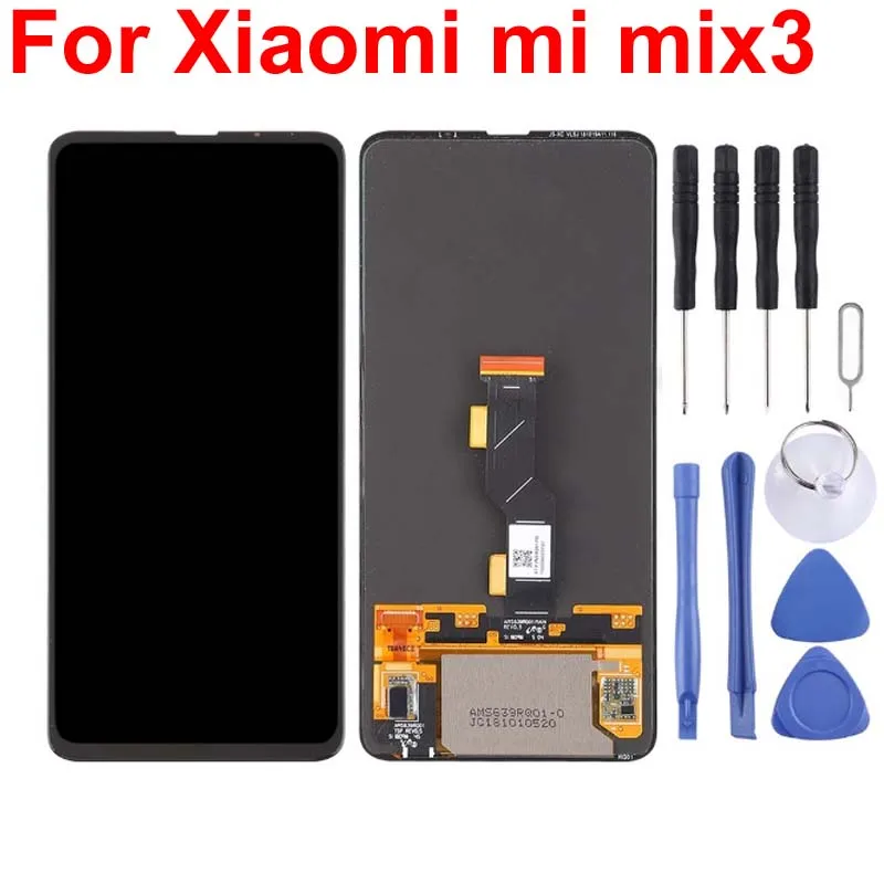 6,3" Amoled для Xiaomi mi X3 ЖК-дисплей+ сенсорный экран дигитайзер Сменные аксессуары для Xiaomi mi X 3+ рамка
