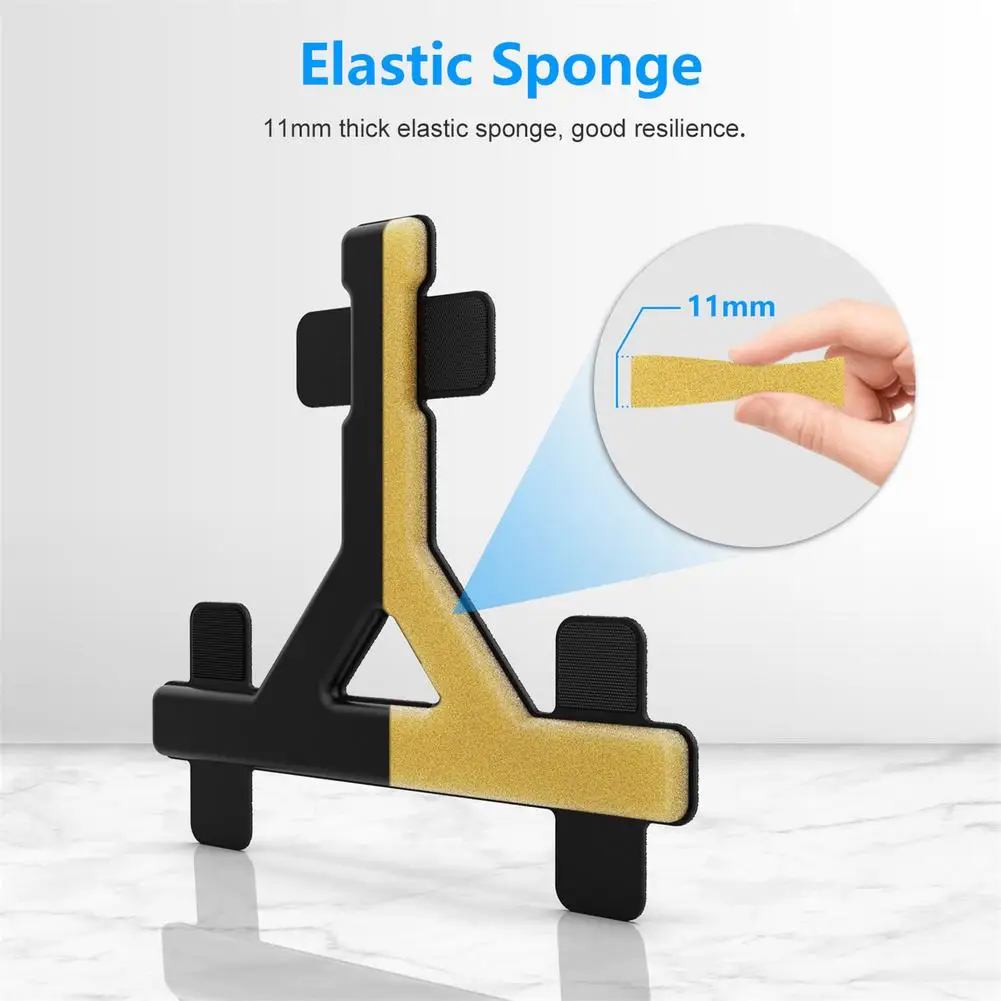 Мягкая кожаная поролоновая застежка-липучка для игр удобная кожи головная