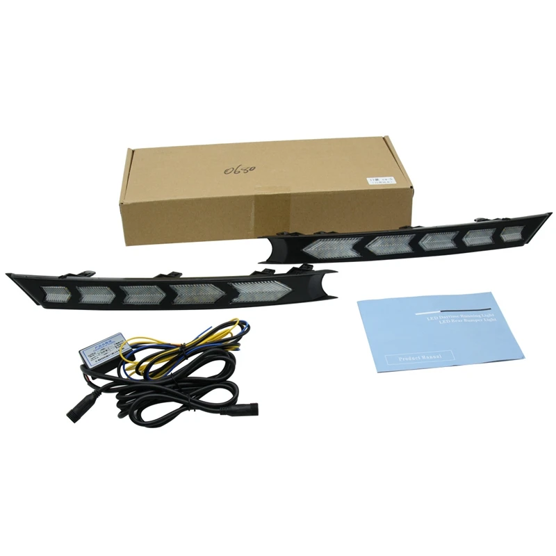 

DHBH-2Pcs for 2017 Mazda CX-5 with Two-Way Function High-Match LED Daytime Running Light