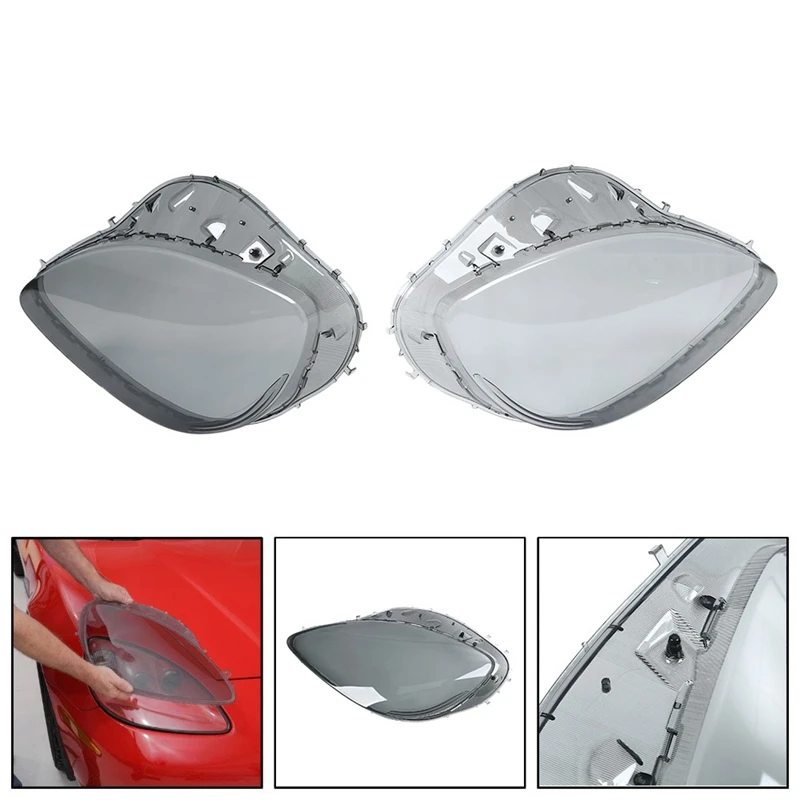 1 пара головной светильник крышка объектива сменный лампа объектив прокладка