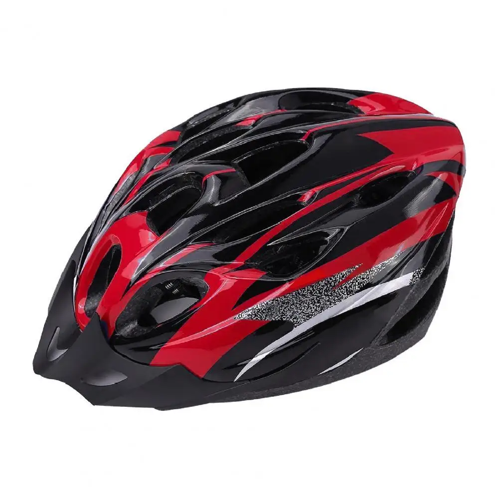 

80%HOT Bike Helmet Colorfast Adjustable EPS Foam Mountain Bike Helmet for Skiing