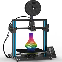 Desktop FDM 3D Printer DIY Kit Meanwell Power Supply Support Resume Printing 4.3inch Touch Screen Big Volume Printing Machine