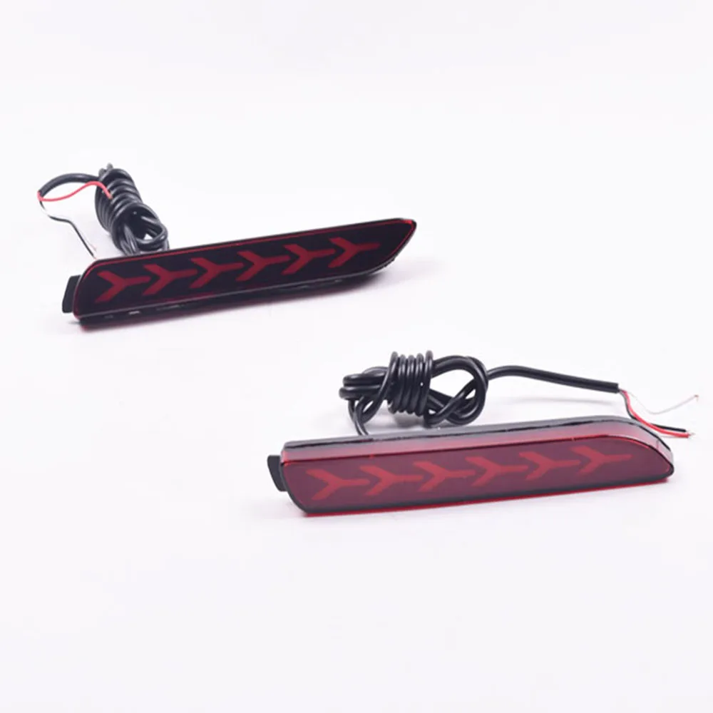 Автомобильные светодиодные дневные светильник ры ECAHAYAKU отражатель заднего