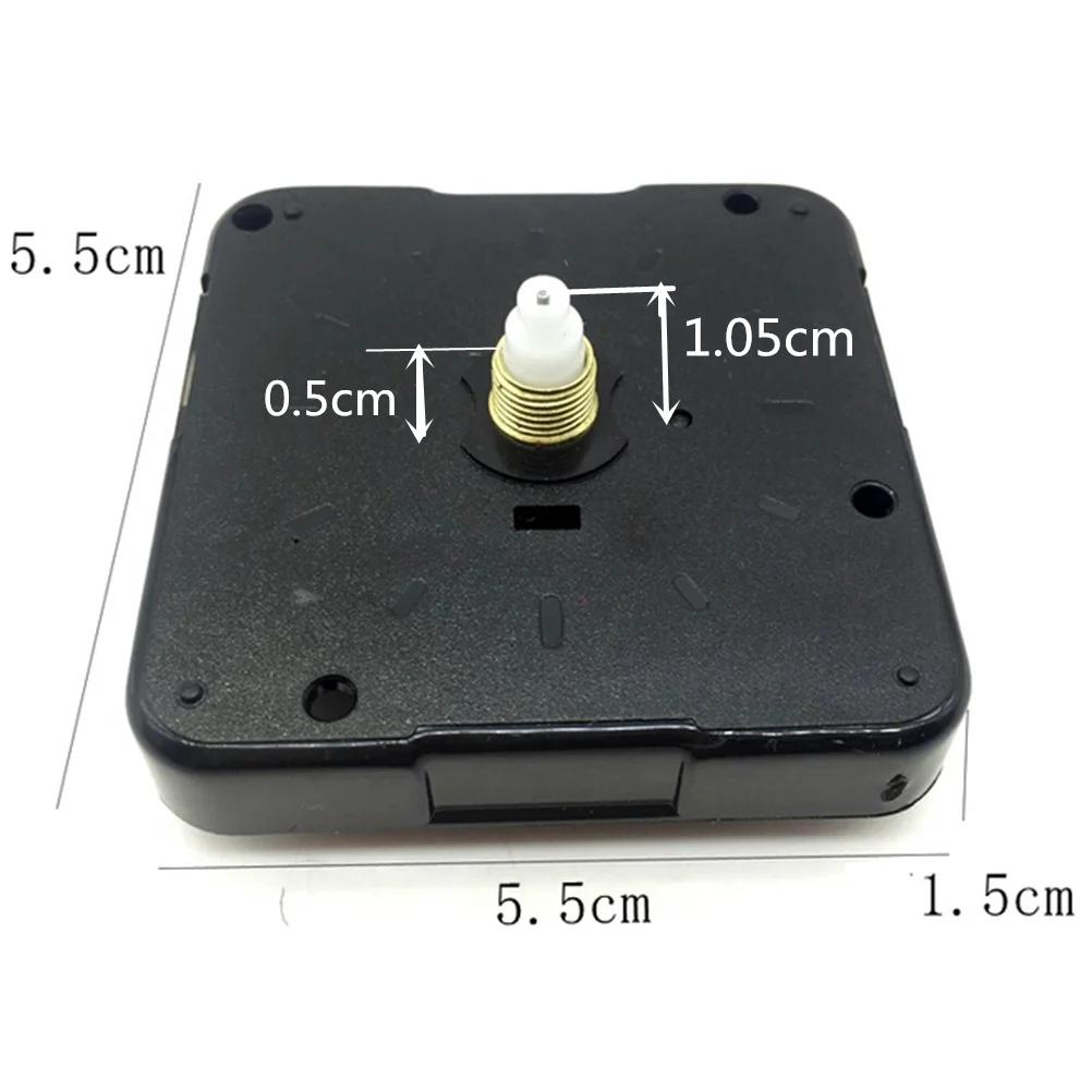 

Hanging Silent Quartz Wall Clock Spindle Movement Mechanism Part DIY Repair replacement with needles 1 set