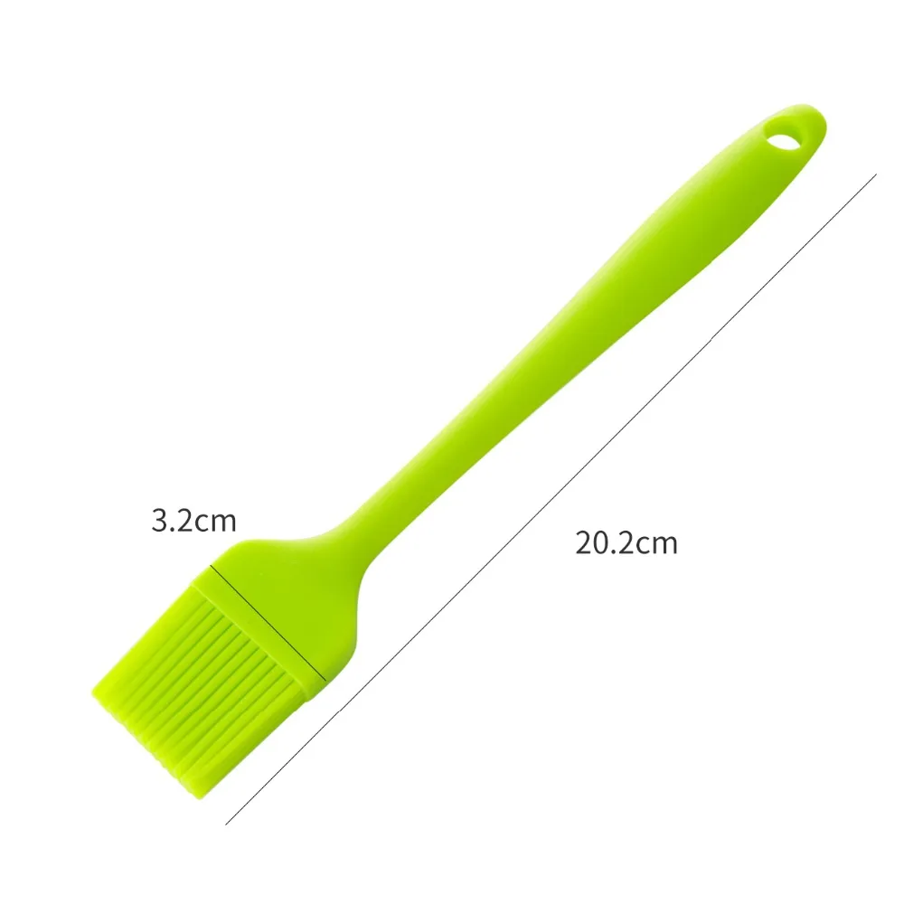 Новинка Лидер продаж 3 предмета барбекю гриль кисть силиконовая щеточка для