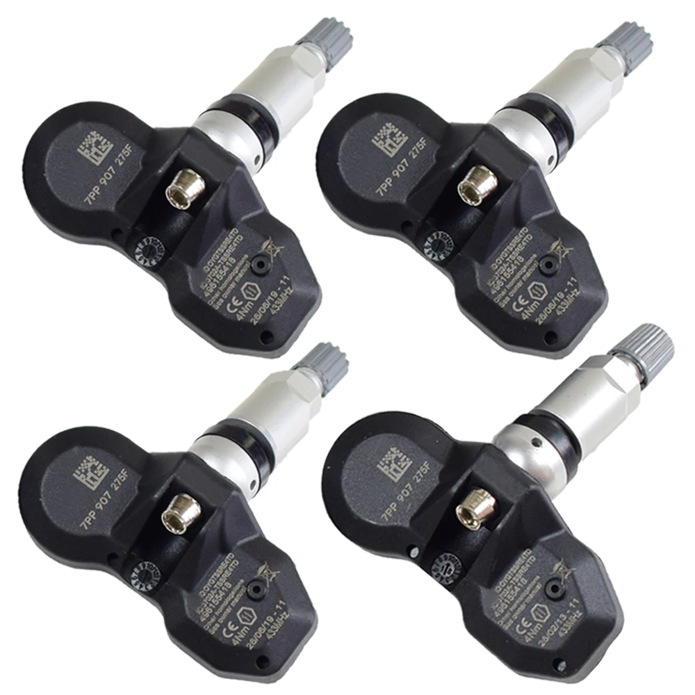4 шт. для Audi A8 Q7 VW система контроля давления в шинах TPMS сенсор 433 МГц датчик 7PP907275F