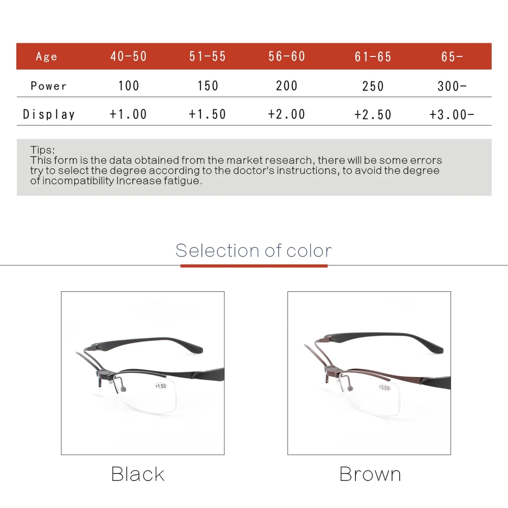 Половина рамки для чтения очки Flipup мужские Лупа TR90|Женские чтения| |
