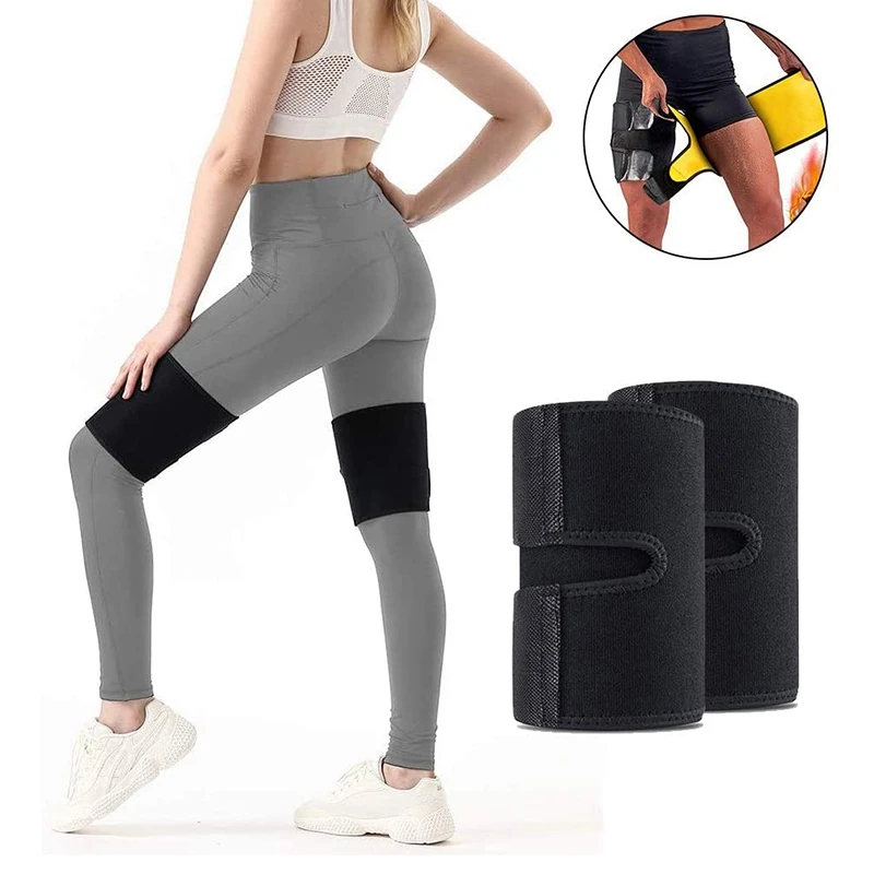 

Thigh Trimmer,Thigh Compression Sleeves,Increases Heat and Sweat Production to the Thigh Area Great for Running