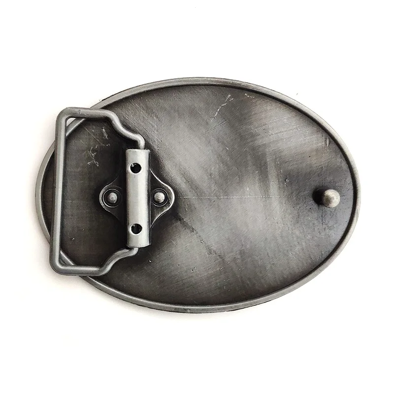 Винтажные Серебристые Цветочные пряжки для ремня овальные штата Техас