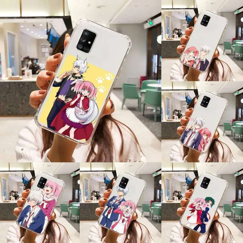 

Munou na Nana anime Phone Case Transparent For Samsung A51 A50 A71 A70 A81 M60S Note S21 S 20 10 9 8 11 E Plus Ultra