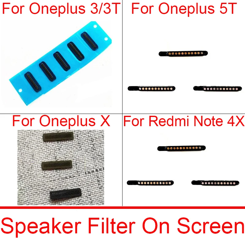 Buzzer Dust-proof Grill Mesh For OnePlus 3 3t 5t X Louder Speaker Anti Dust Filter Parts For Xiaomi Redmi NOTE 4x Repair Parts