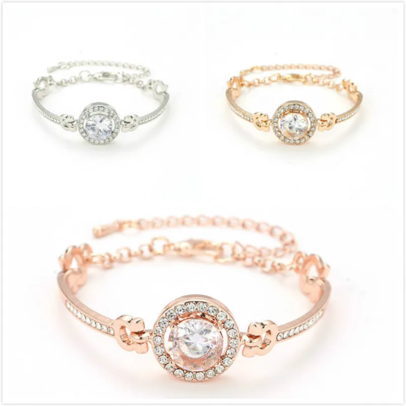 1 Pcs Temperament Flash Diamond Bracelet Party Favors for Valentines Day Presents Guests Favor Souvenir |