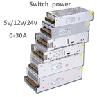 Адаптер питания постоянного тока, Трансформаторы освещения 5 в 12 В 24 в 36 в 5 12 24 36 В 1A 2A 3A 5A 6A 8A 10A 15A 20A светодиодный драйвер светодиодный Светодиодная лента, лаборатория
