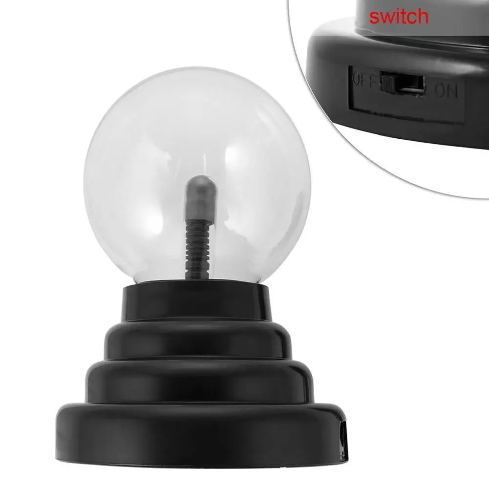 

2019 Magic Crystal Lamp Ball USB Plasma Ball Electrostatic Sphere Light Desktop Lightning Christmas Party Touch Sensitive Lights