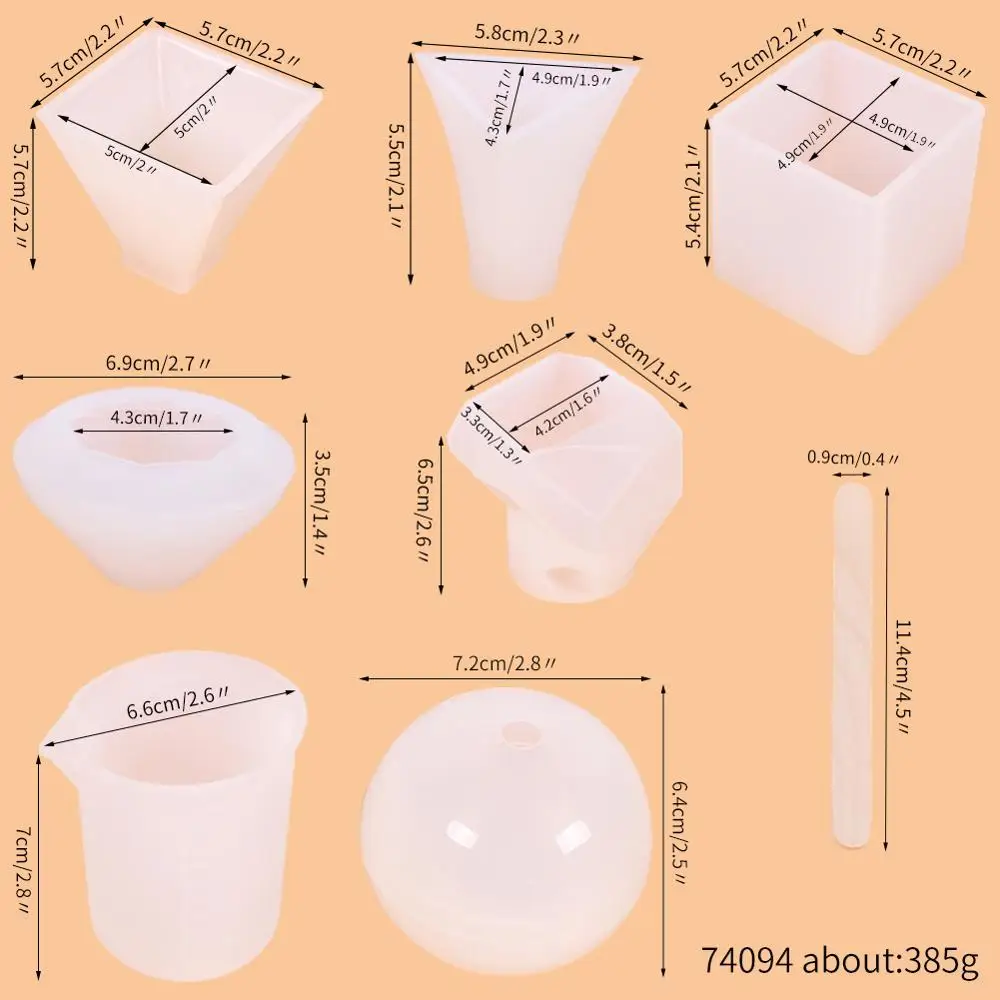 18 шт. набор инструментов для изготовления ювелирных изделий геометрический