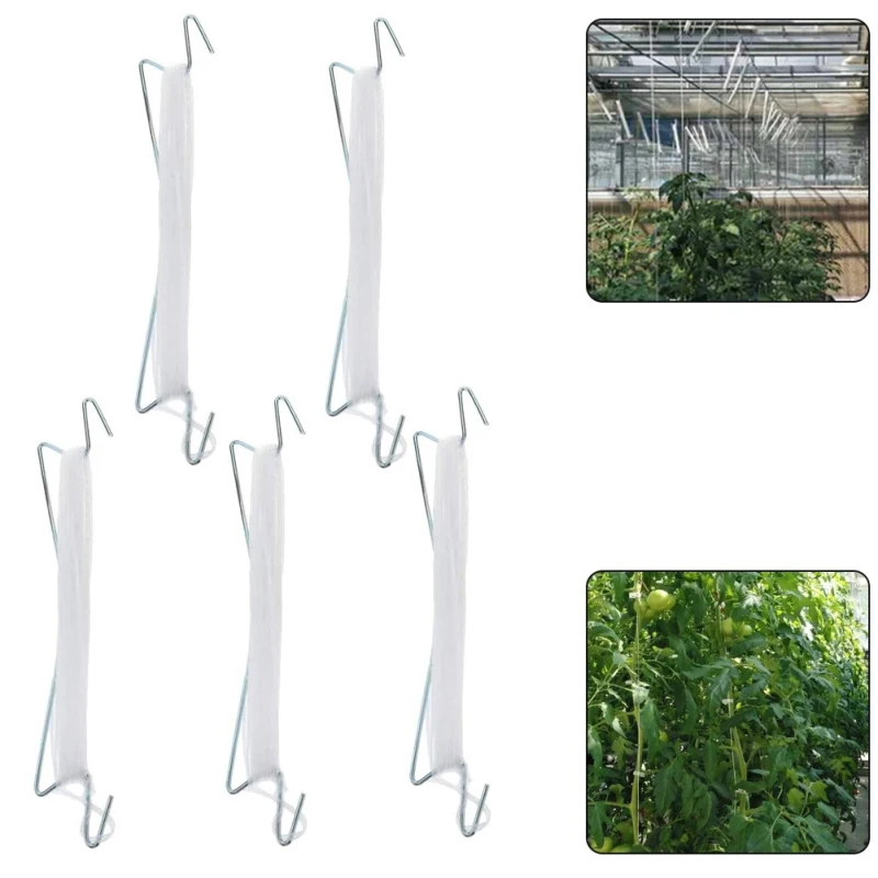 

1pcs Fruit Cherry Tomato Ear Hook Plant Support Hooks Plant Growth Puller Tomato Support Clips Prevent Tomatoe From Pinching