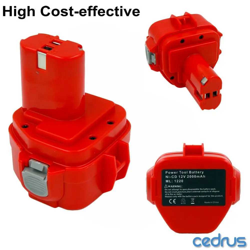 

3 . PA12 2000 Nicd Makita 12 1220 1222 1234 1233 1235 6271D 6227D