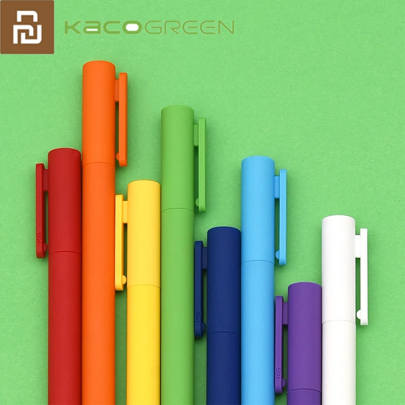 Новейшая гелевая ручка Youpin Kaco K1 с черным 0 5 нейтральным пером цветные черные