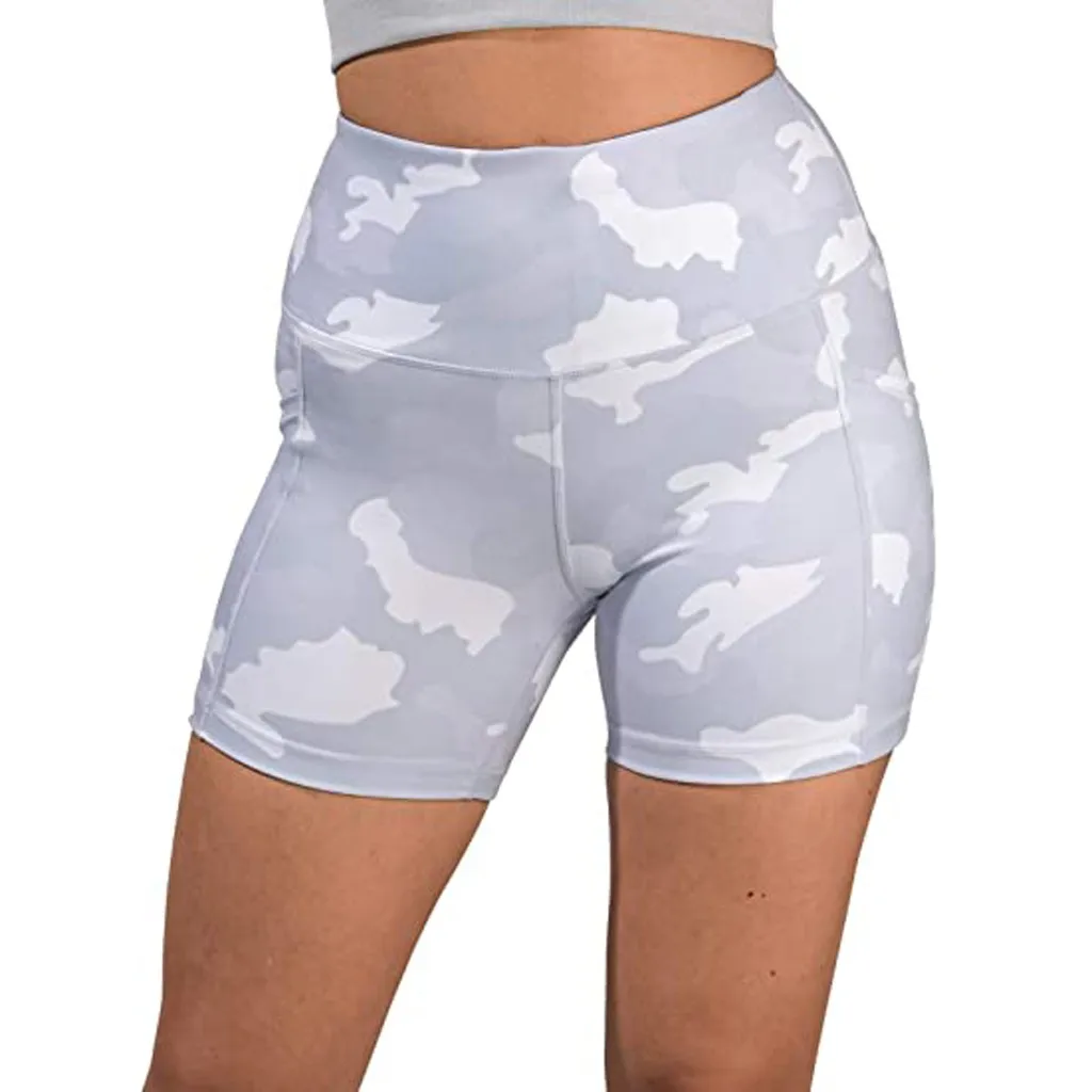 2020 велосипедные шорты женские для воркаута ботинки спортзала камуфляжные