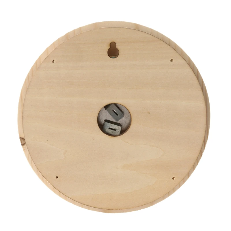 Настенный деревянный термометр-гигрометр аналоговый измеритель температуры и