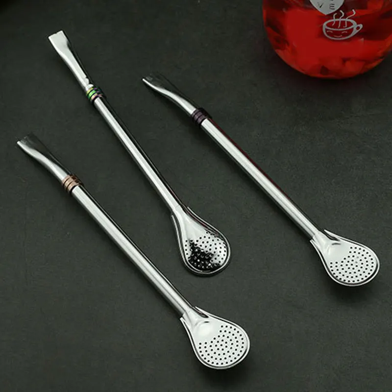 Питьевая соломка из нержавеющей стали качественная ложка Чайный фильтр Yerba Mate