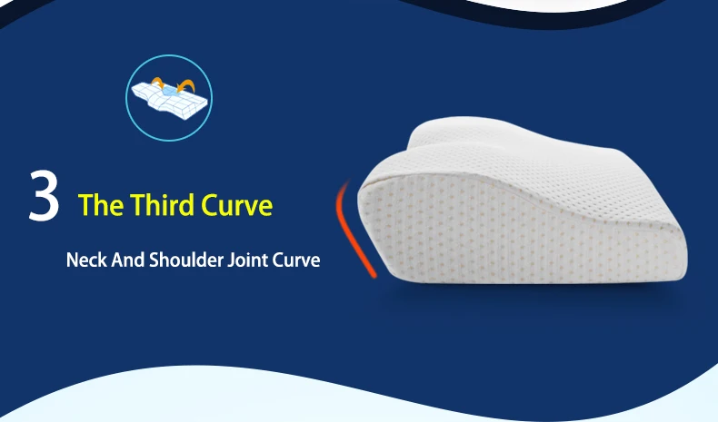 bed body pillow wedge neck pillows fluffy memory foam cervical orthopedic for sleeping big pad bedroom | Дом и сад