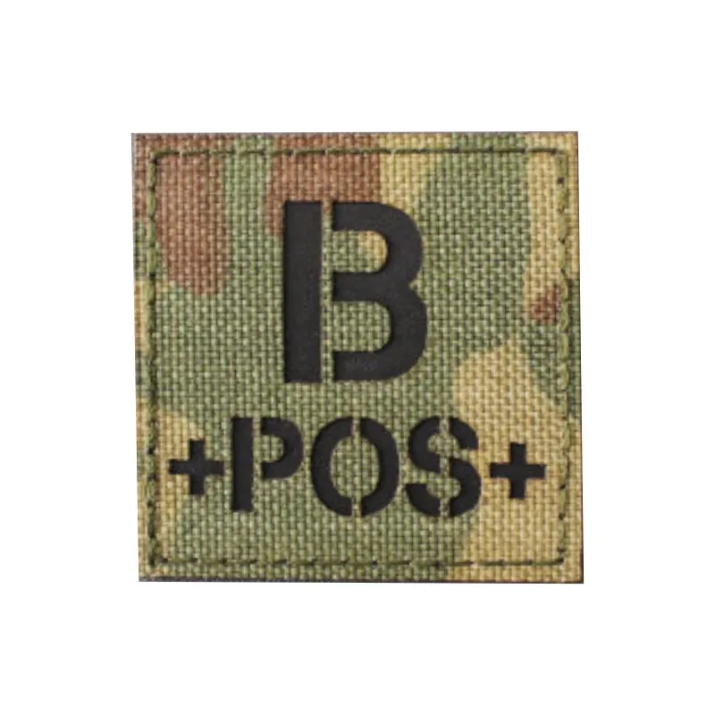 Крови Тип отражающей ИК-патч нарукавная нашивка первой помощи спасение